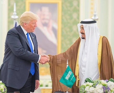 King Salman, Trump Discuss G20 work, review global economy
