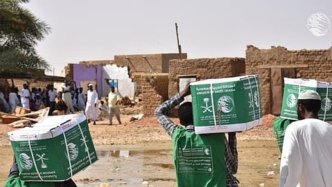 Saudi Arabia’s KSrelief continues to distribute aid to Sudan flood victims