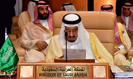 King Salman also said Hezbollah has disrupted the constitutional state of Lebanon.