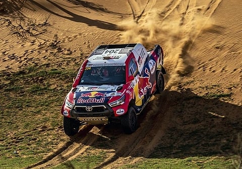 Sainz exacts revenge on Al-Attiyah with fastest time on opening stage of Hail Baja 2