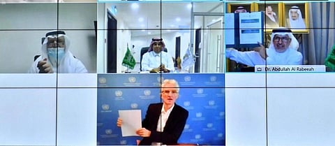 KSrelief signs $12mn deal with UN agency for humanitarian response plan in Yemen