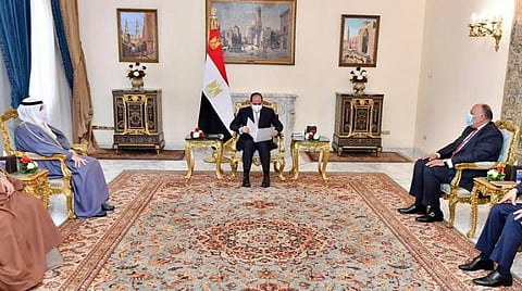 Egypt’s Sisi Hails Kuwait’s Efforts to Resolve Gulf Rift