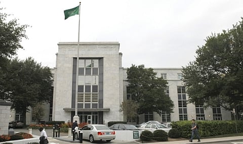 Saudi embassy urges its citizens in Washington to avoid protest sites