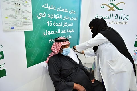 Saudi Arabia’s health ministry has given 1 million COVID-19 vaccine doses so far