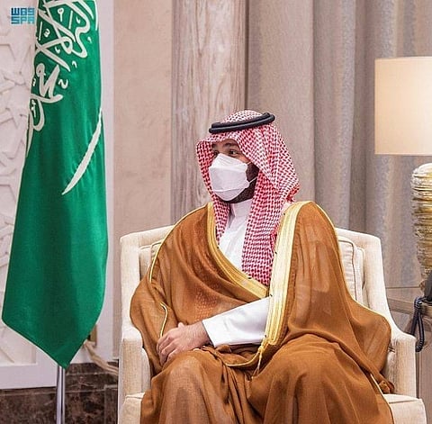 Crown Prince meets with Chinese foreign minister