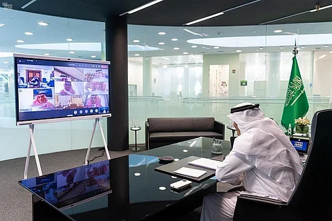 Prince Sultan bin Salman holds a Meeting of Board of Directors of Muwakabah Investment Company