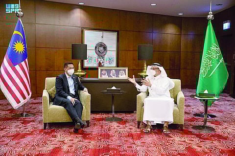 Al-Falih, Azmin Ali discuss enhancing cooperation and investment opportunities