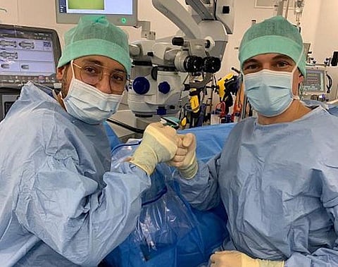 Saudi oculist says innovative retinal implant is fast, stable and without stitching