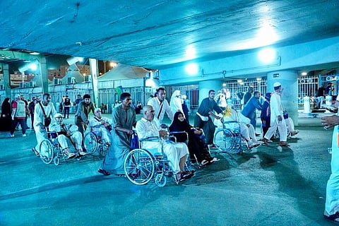 Where there's a will there's a way, 17 disabled pilgrims make it true