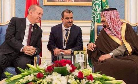 King Salman; Turkish president exchange Eid greetings; discuss bilateral ties in phone call