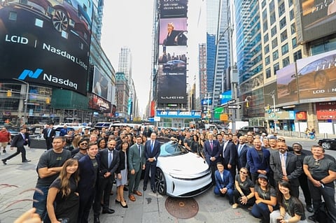 Public Investment Fund’s gains in Lucid exceed $22 billion after Nasdaq debut