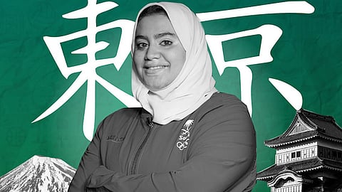 Saudi Arabia’s Tahani al-Qahtani is one of 33 athletes representing the Kingdom at the Tokyo Olympics this year. (Supplied)