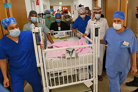Dr. Al-Rabeeah Announces Success of Operation to Separate Yemeni Siamese Twins