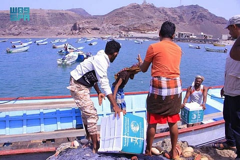 In photos: Saudi Arabia Distributes More Than 53 Tons of Food Baskets in Yemen