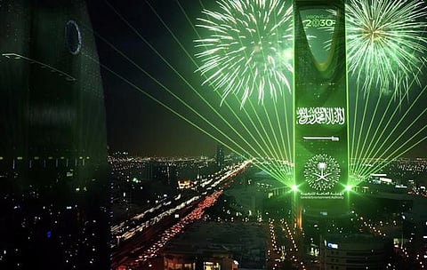 Al-Baha ready and dressed up for 91st National Day