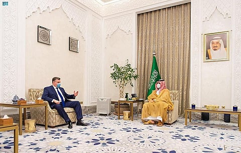 Saudi Arabia’s Crown Prince welcomes Chairman of International Affairs Committee of Russian State Duma