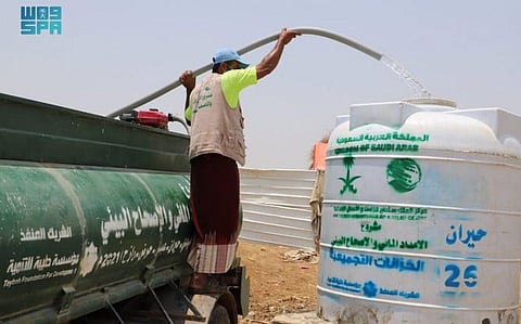 Saudi Arabia continues health, water projects in Yemen