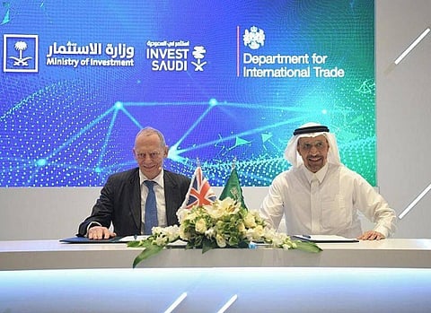 Saudi Arabia, UK sign MoU to promote direct investment