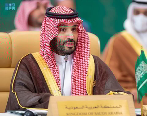 Saudi Arabia's Crown Prince Mohammed bin Salman launched the Middle East Green Initiative (MGI) Summit in Riyadh on Monday. (SPA)