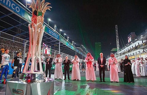 Saudi Arabian Grand Prix records highest number of views in F1 history