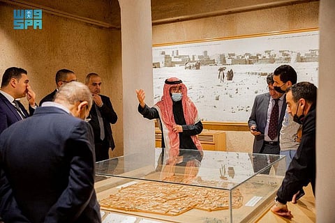 As Many As 150 Arab Media delegations Visit Masmak Palace in Riyadh