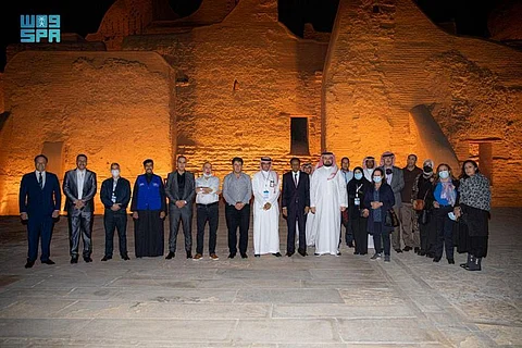 ASBU delegation visits historical Diriyah