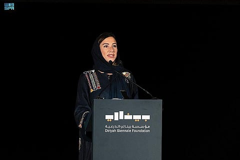 CEO of Diriyah Biennale Foundation Aya Al-Bakri
