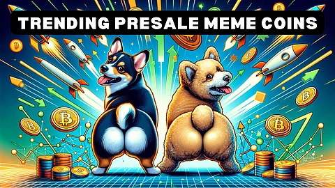 Trending presale meme coins including ButtChain