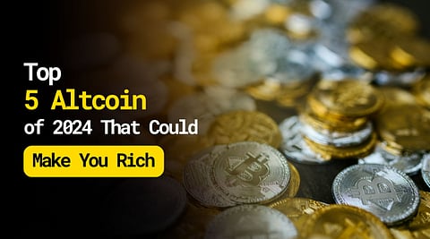 Discovering the 5 Best Altcoins of 2024: Diversify Your Portfolio with These Gems