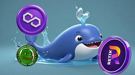 3 Polygon Whales Dump Loads of MATIC for Viral Pepe Coin Competitor Following 20x Rally: The Rise of Retik Finance