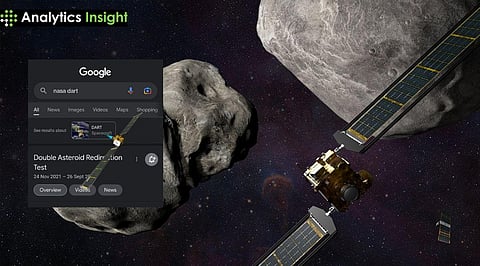Google Honors DART Mission with Animated Tribute