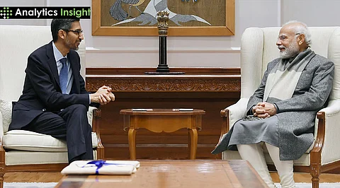 Google के सुंदर पिचाई, Nvidia के जेन्सन हुआंग से मिले प्रधानमंत्री नरेंद्र मोदी