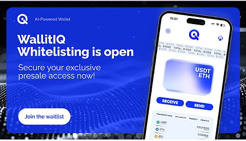 Breaking The Glass Ceiling: WallitIQ’s Exclusive Presale Whitelist Is The Next Crypto Millionaire Maker
