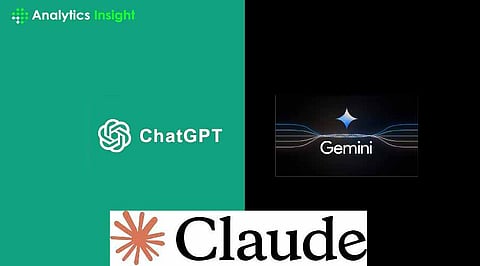 ChatGPT vs. Gemini vs. Claude