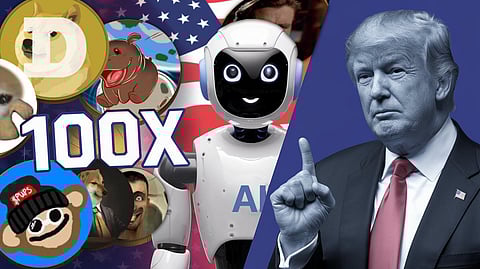 How Trump’s Win and AI Agent Memecoins Could 100x Portfolios