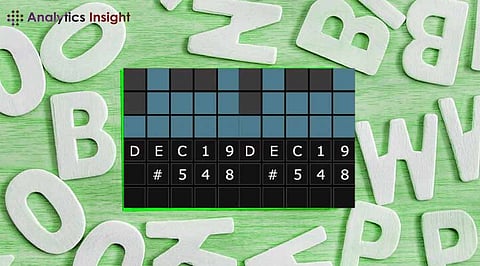 Today's Wordle Answer and Hints for Dec 19