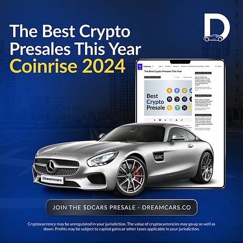 Dreamcars Wins Best Crypto Presale of the Year as DCARS Token Continues to Gain Attention
