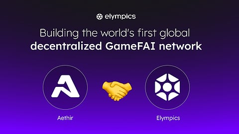 Elympics & Aethir Launch the World’s First Global Decentralized Network
