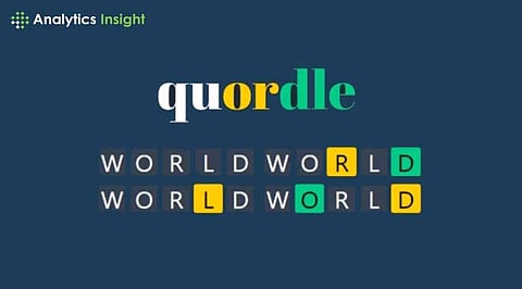 Today's Quordle Hints and Answers for April 15, 2025