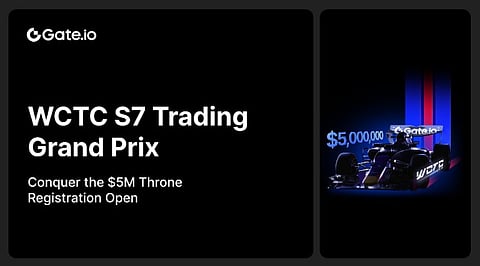 Gate.io Kicks Off WCTC S7: Race for a $5 Million Prize Pool and a Ford