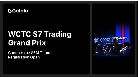 Join Gate.io WCTC S7 Trading Grand Prix and Conquer the $5M Throne