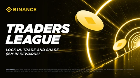 Binance Traders League Returns with $6 Million Prize Pool and New Enhancements including Regional Competitions and Trader’s Passport