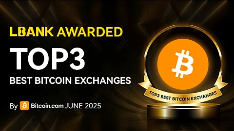 LBank Named Among Top 3 Best Bitcoin Exchanges for Bitcom.com June 2025