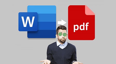 Why I Always Convert Word to PDF Now