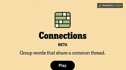 NYT Connections Hints and Answers for July 11, 2025