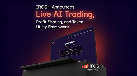 IROSH Announces Live AI Trading, Profit Sharing, and Token Utility Framework