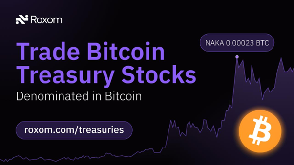 Roxom Announces Launch of Its Bitcoin Treasury Company’s Stock Exchange.png