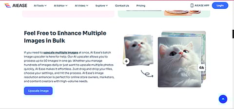Batch Upscale 50 Images at Once for Free Using AI Ease Image Upscaler