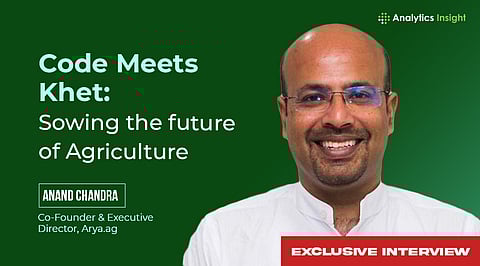 The Green Revolution: Anand Chandra, Co-Founder & Executive Director, Arya.ag on Fixing India’s Agri Gaps with Tech
