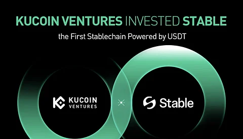 KuCoin Ventures Invests in Stable, the First Stablechain Powered by USDT